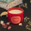 3 Wick Saffron Rose Candle 250G
