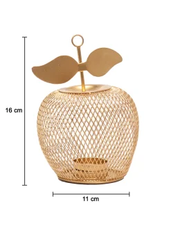 Apple T- Lite Holder - Golden & Metal