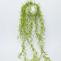 Artificial Greenery Hanging Plant With White Pot -For Home Décor