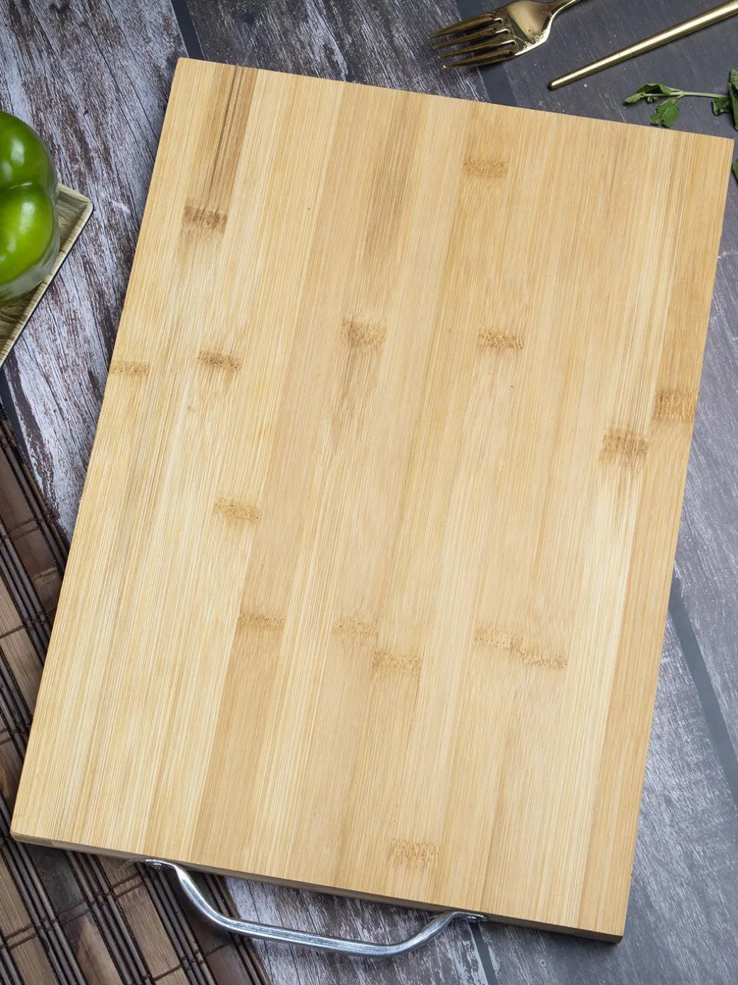 Bamboo, Chopping Board, Plain, Wooden : Finish, Multicolor