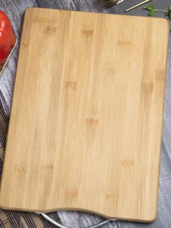 Bamboo, Chopping Board, Plain, Wooden : Finish, Multicolor