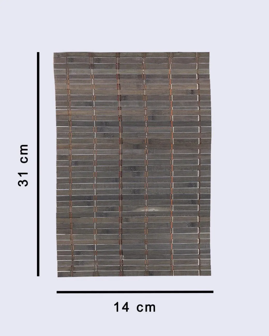 Bamboo Placemats, for Dining Table, Green Colour, Wood, Set of 4
