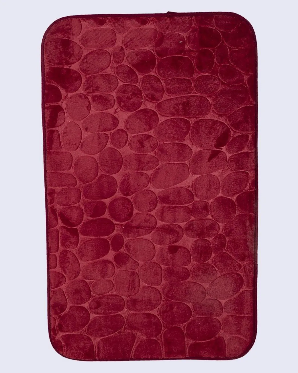 Bathroom Mat, Red, Polyester