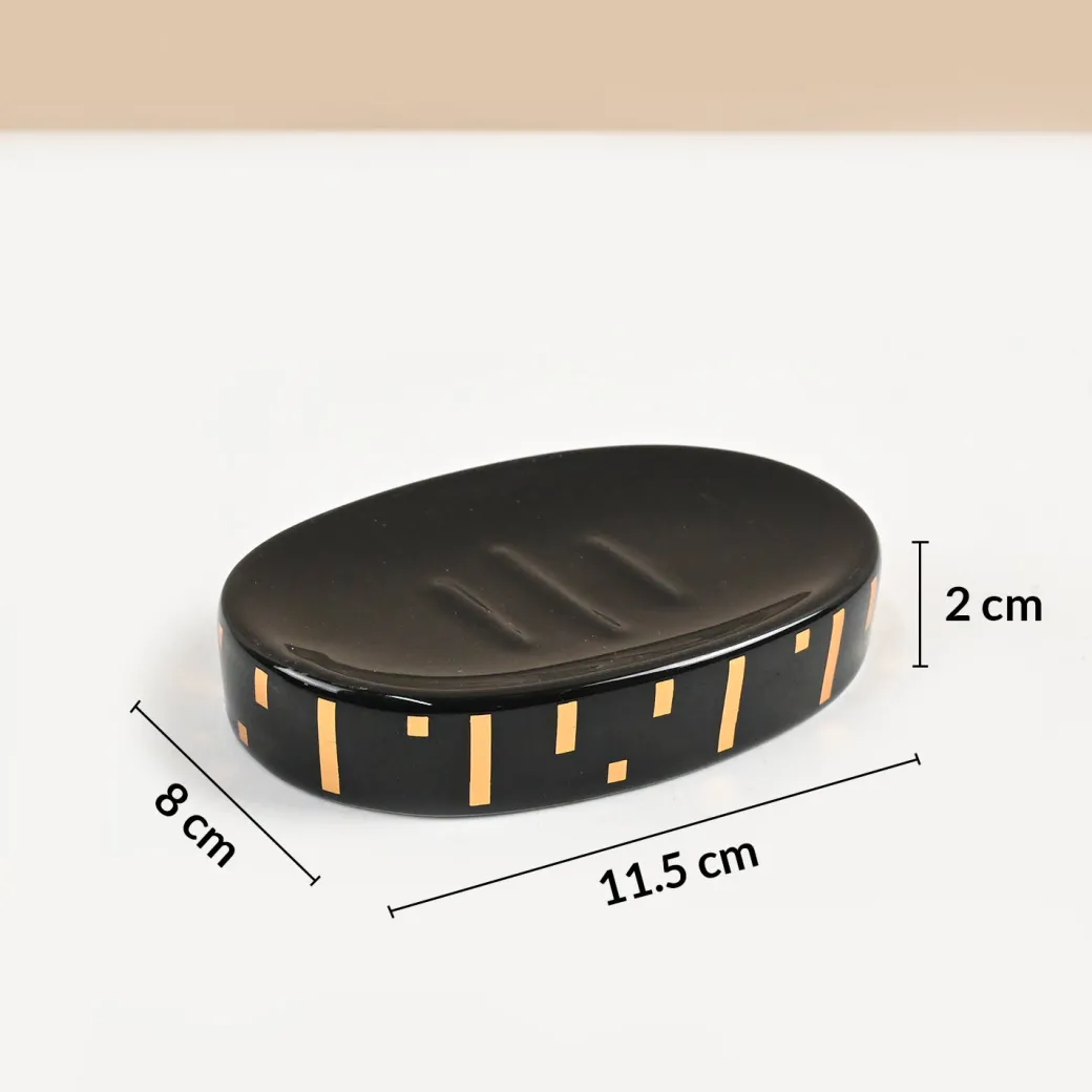 Bathroom Set Of 4 (Black)
