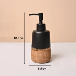 Bathroom Set (Set of 4) – Golden & Black