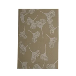 Beige Floral Pattern - Placemat Mat Set Of 4