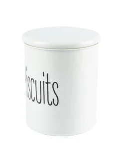 Biscuits & Namkeen Set Of 2 ( White, Each 1700 Ml )