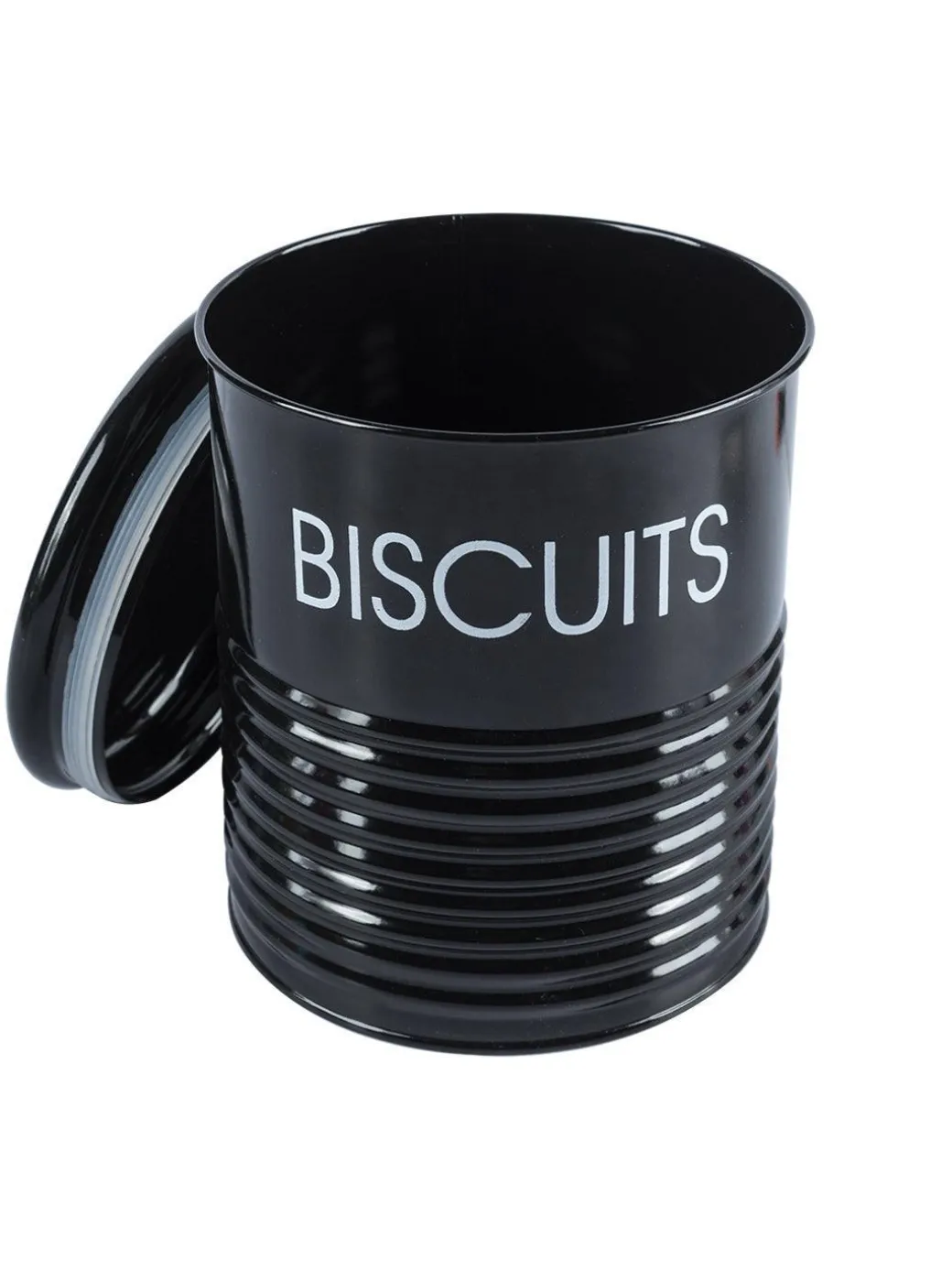 Biscuits Jar with Lid - (Black, 1700mL)