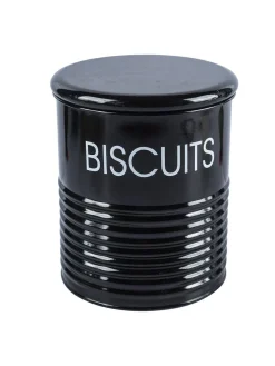 Biscuits Jar with Lid - (Black, 1700mL)