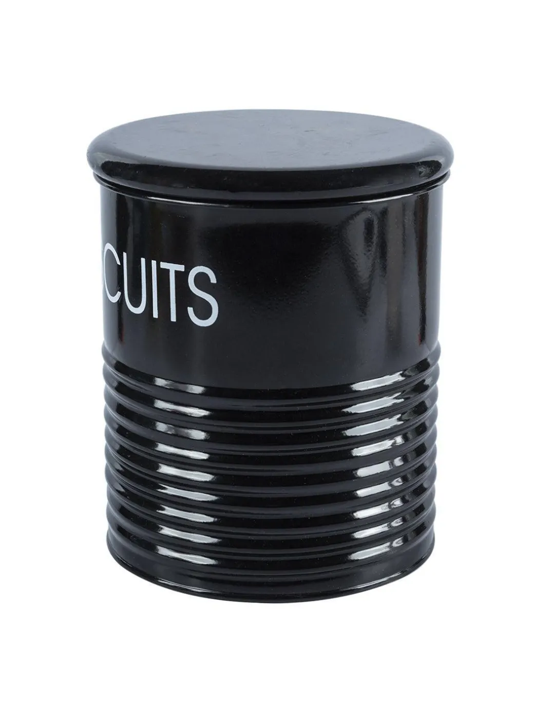 Biscuits Jar with Lid - (Black, 1700mL)
