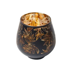 Black + Golden T-Lite Holders