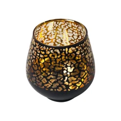 Black + Golden T-Lite Holders