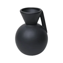 Black Decorative Vase
