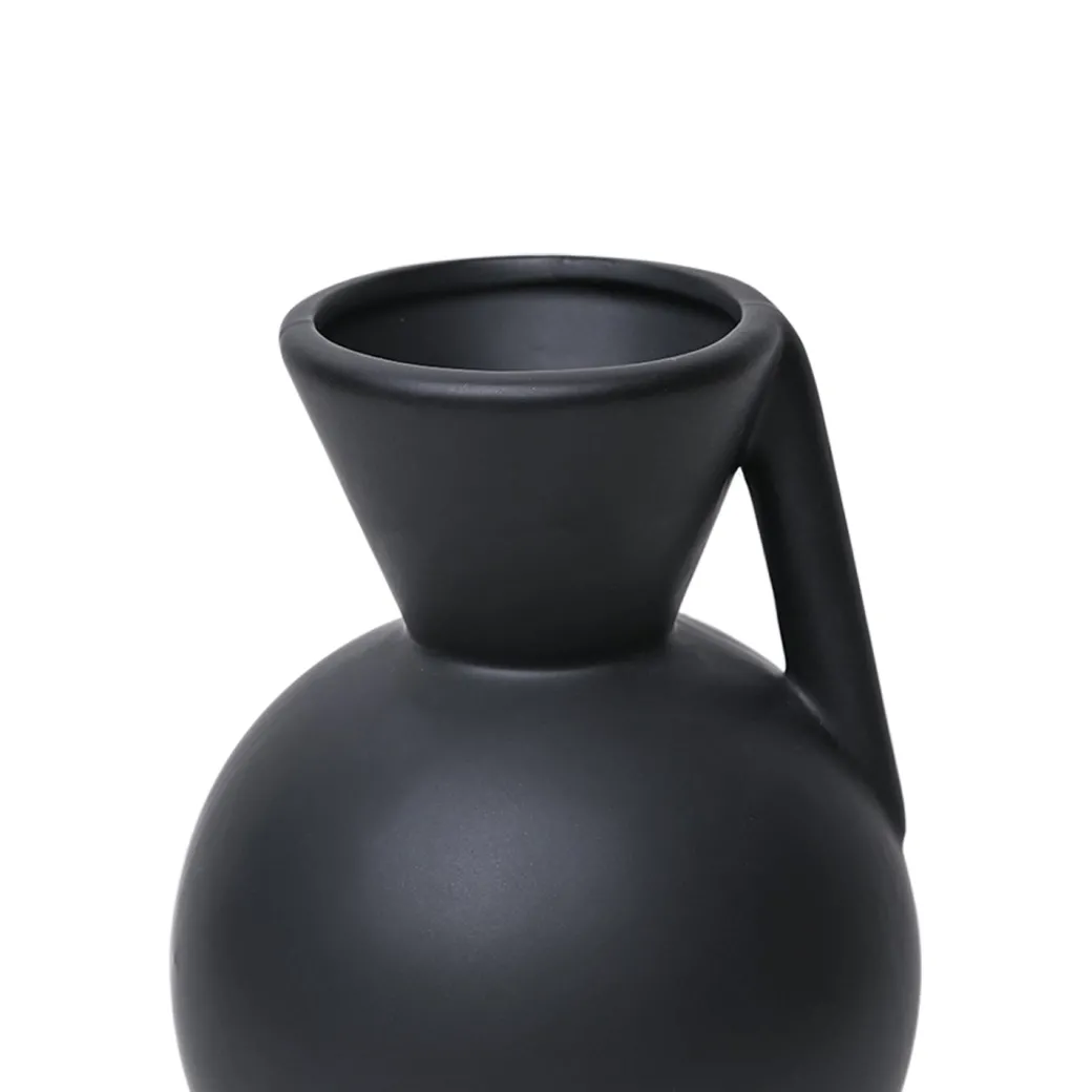 Black Decorative Vase
