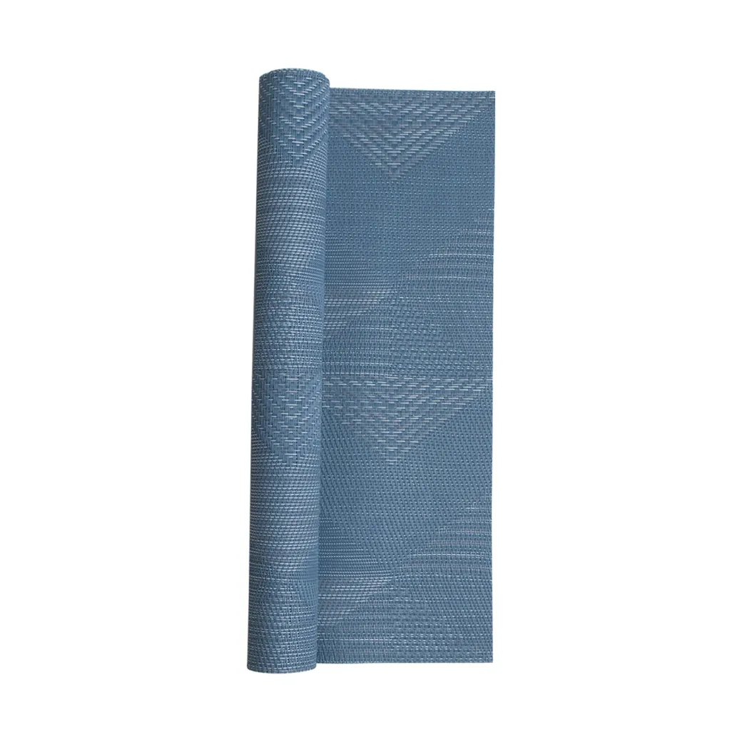 Blue Tringle Pattern - Placemat Mat Set Of 4