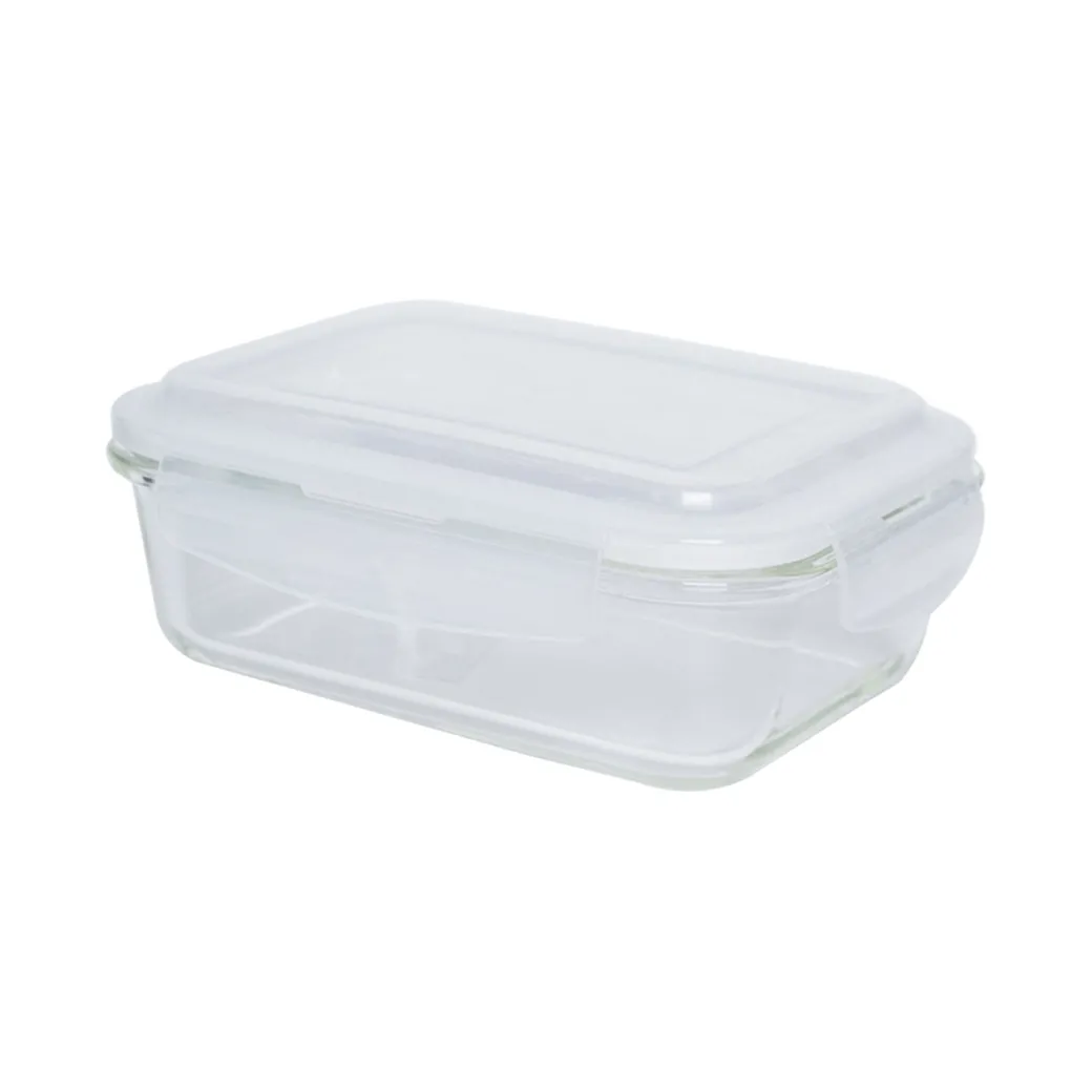 Borosilicate Food Containers (Pack of 2 - 640ml & 1040ml)