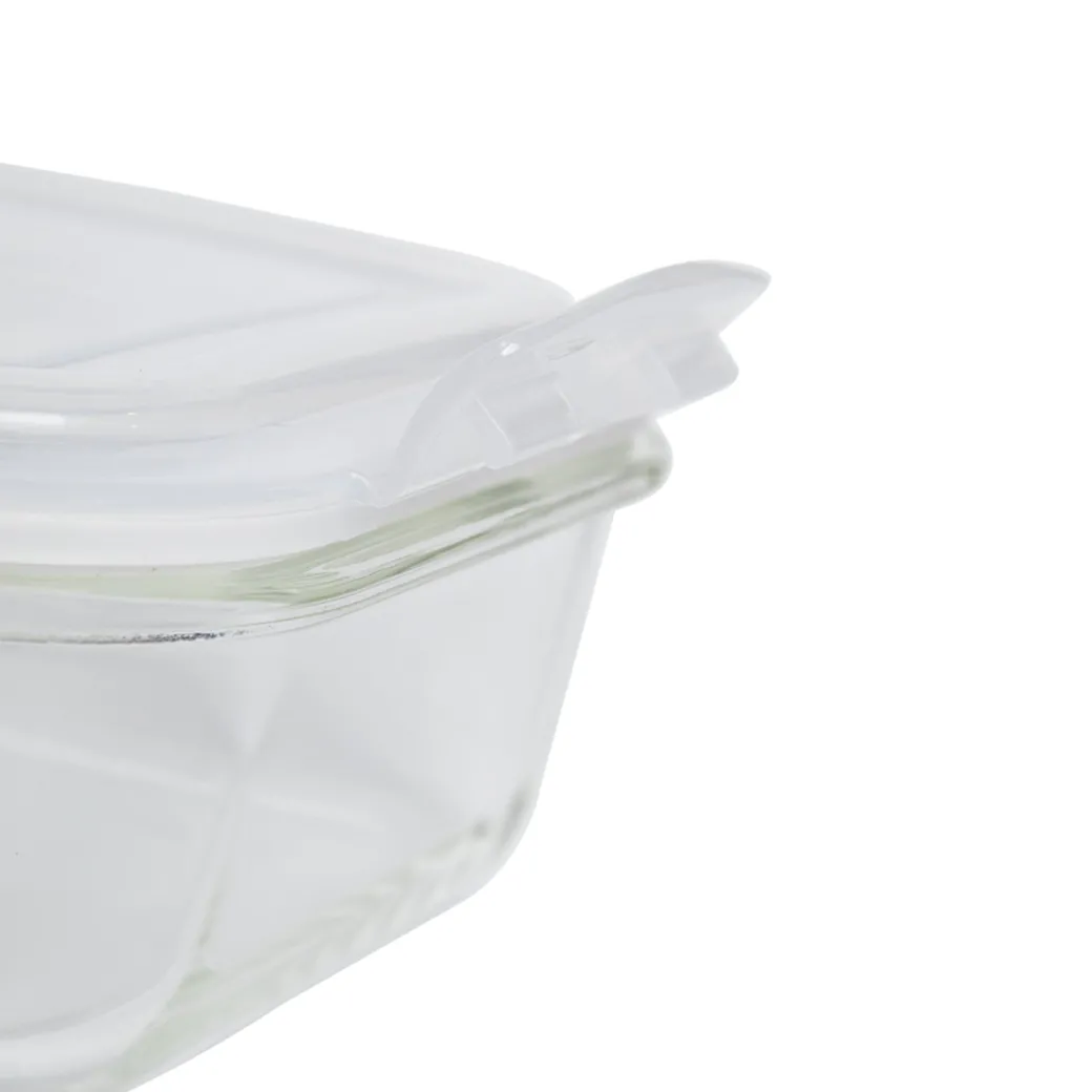 Borosilicate Food Containers (Pack of 2 - 800ml & 1200ml)