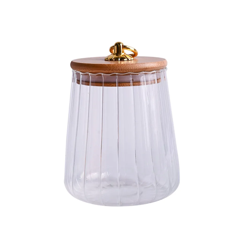 Borosilicate Glass Jar - 500Ml, Glass Texture