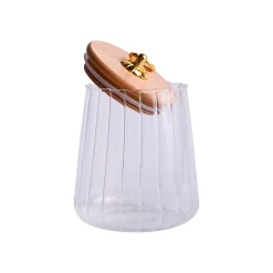 Borosilicate Glass Jar - 500Ml, Glass Texture