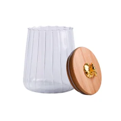 Borosilicate Glass Jar - 500Ml, Glass Texture