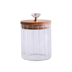 Borosilicate Glass Jar - 450Ml, Glass Texture