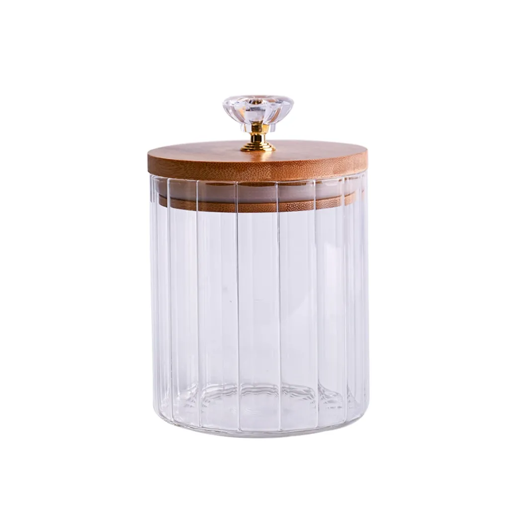 Borosilicate Glass Jar - 450Ml, Glass Texture