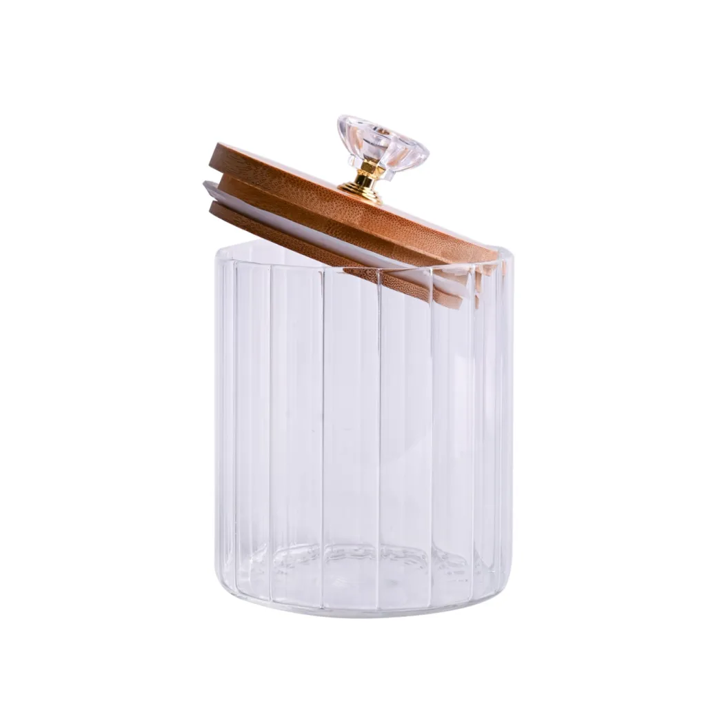 Borosilicate Glass Jar - 450Ml, Glass Texture