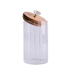 Borosilicate Glass Jar - 700Ml, Glass Texture