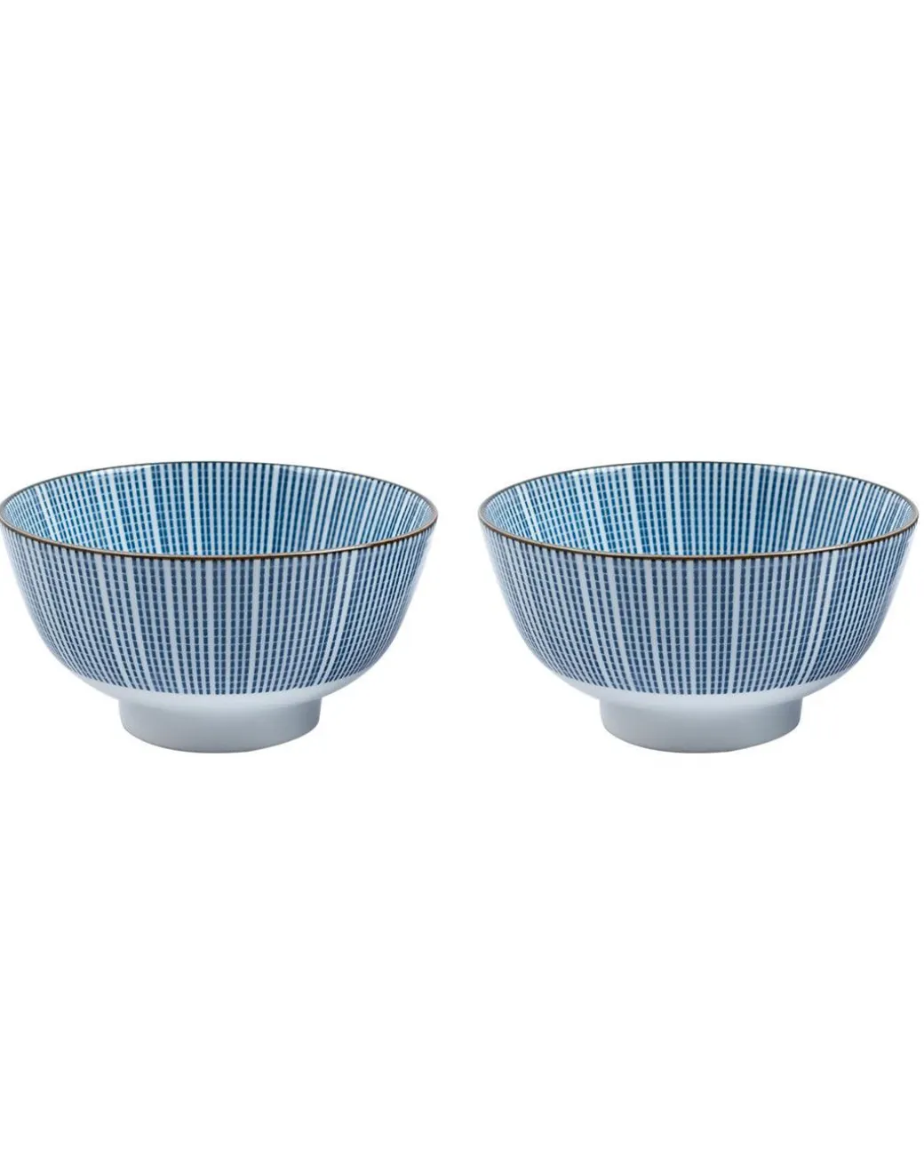 Bowls, for Serving, Blue, Ceramic, Set of 2, 300 mL