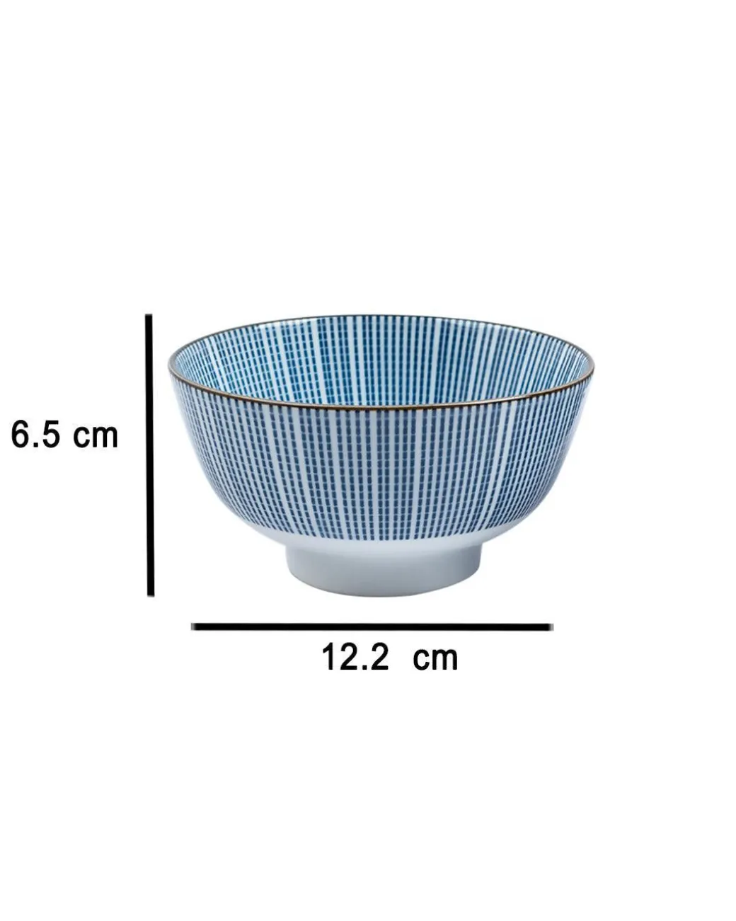 Bowls, for Serving, Blue, Ceramic, Set of 2, 300 mL