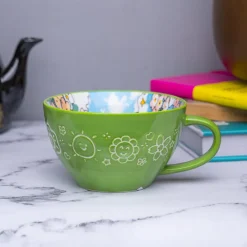 Ceramic Coffee & Tea Cup - 400mL & Green