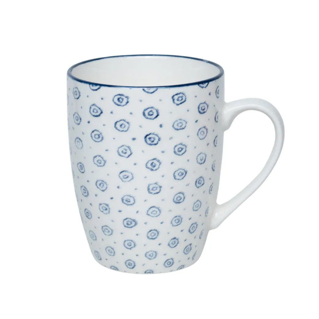 Ceramic Coffee Mug - 380Ml, Dot Repeat