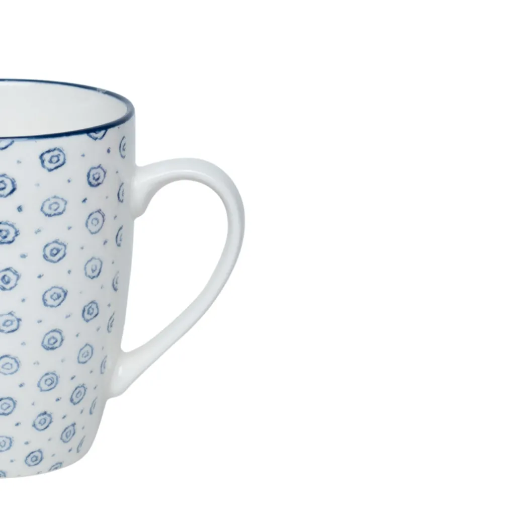 Ceramic Coffee Mug - 380Ml, Dot Repeat