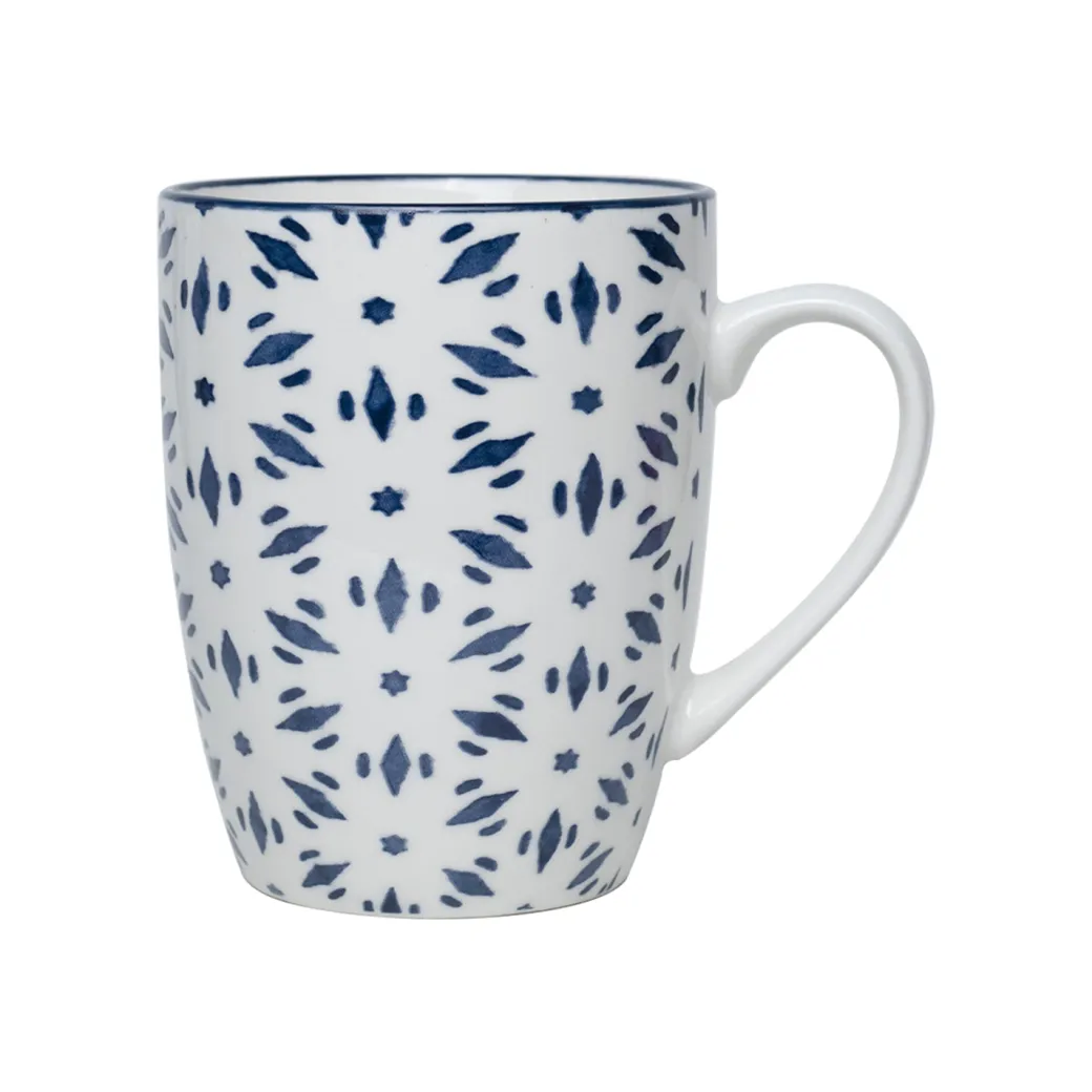 Ceramic Coffee Mug - 380Ml, Dot Repeat