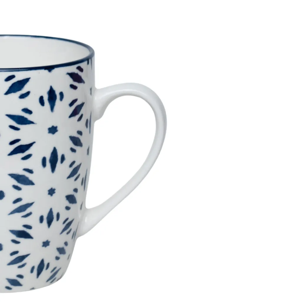 Ceramic Coffee Mug - 380Ml, Dot Repeat