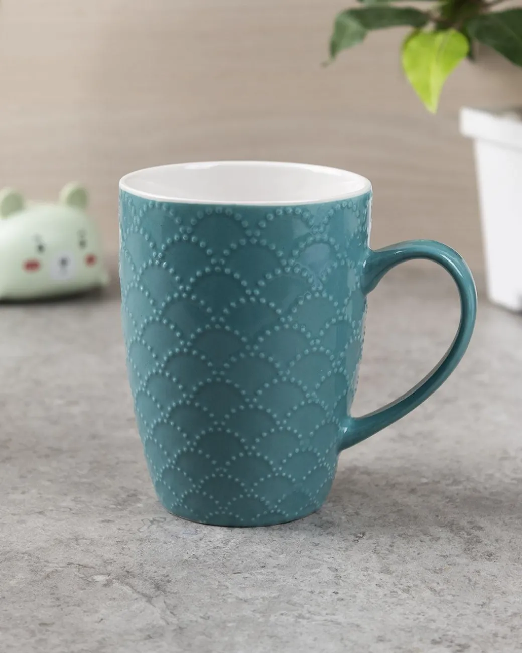Ceramic Coffee Mug 330mL(Sea Green)