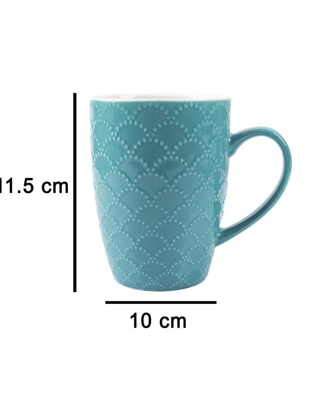 Ceramic Coffee Mug 330mL(Sea Green)