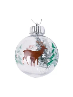 Christmas Hanging Balls Set Of 2 Pcs (Assorted)