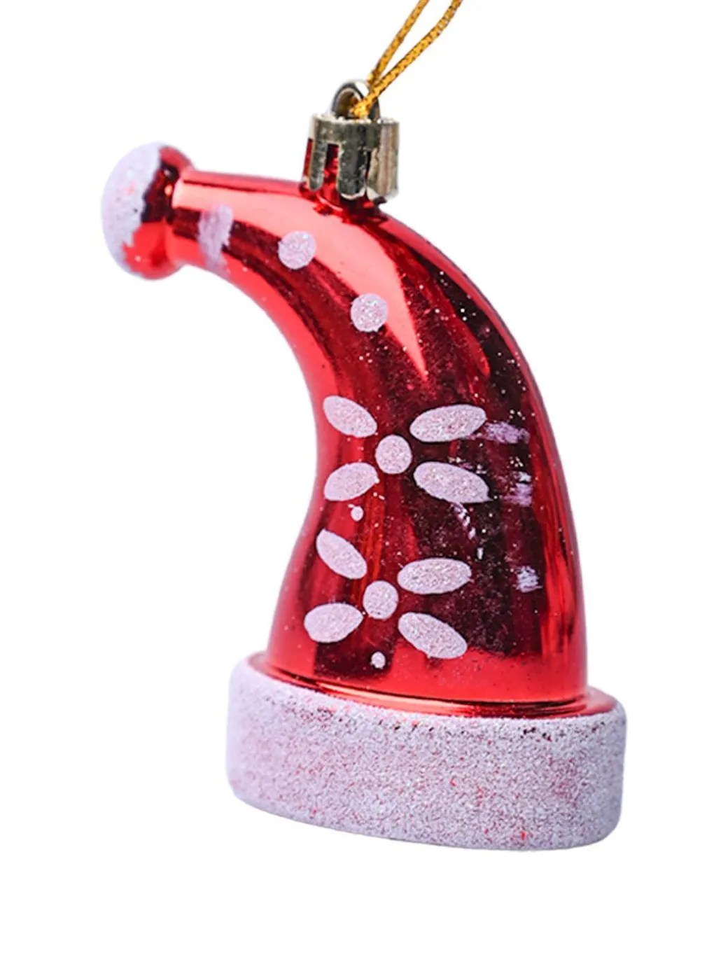 Christmas Santa Cap Decoration Set Of 4 Pcs