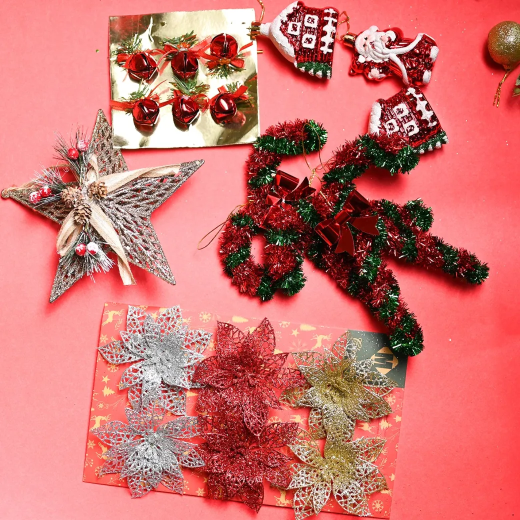 Christmas Set - Multi Colour, X-Mas Hanging