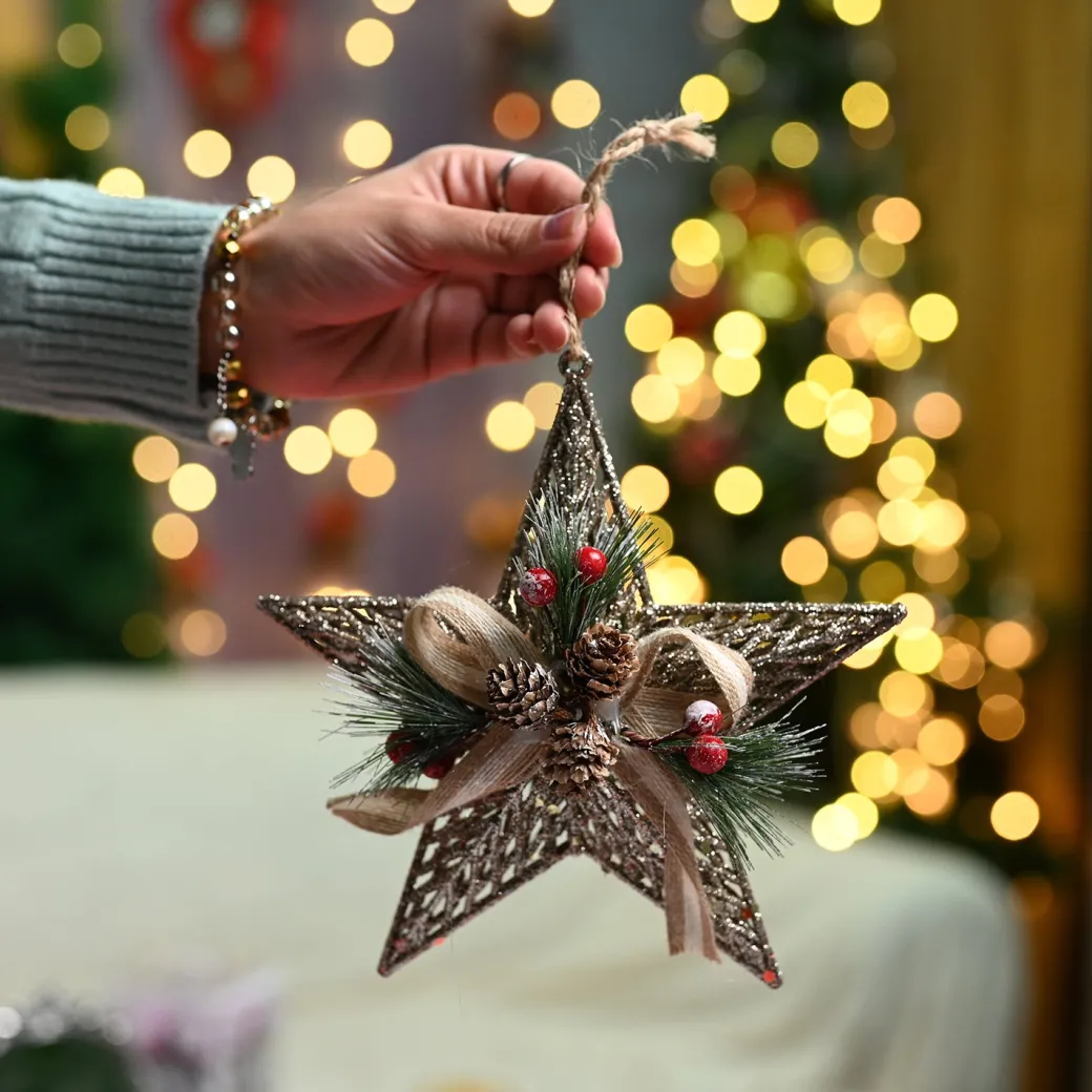 Christmas Set - Multi Colour, X-Mas Hanging