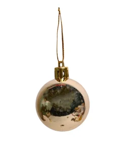 Christmas Tree Hanging Ball (Gold, Set Of 20 Pcs)