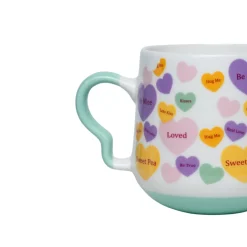 Coffee Cup - 400 Ml, Heart Shape Ballon Print