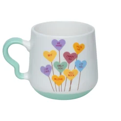 Coffee Cup - 400 Ml, Heart Shape Ballon Print