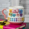 Coffee Cup - 400 Ml, Heart Shape Ballon Print