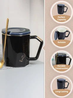 Coffee Mug With Lid (320 Ml)