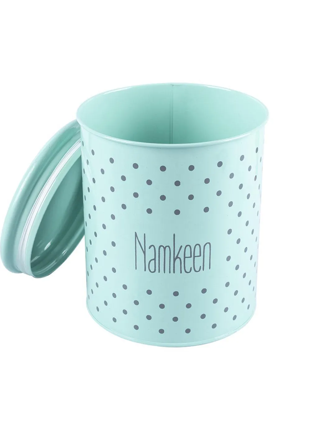 Cookie & Namkeen Jar Set Of 2 ( Green, Each 1700 Ml )