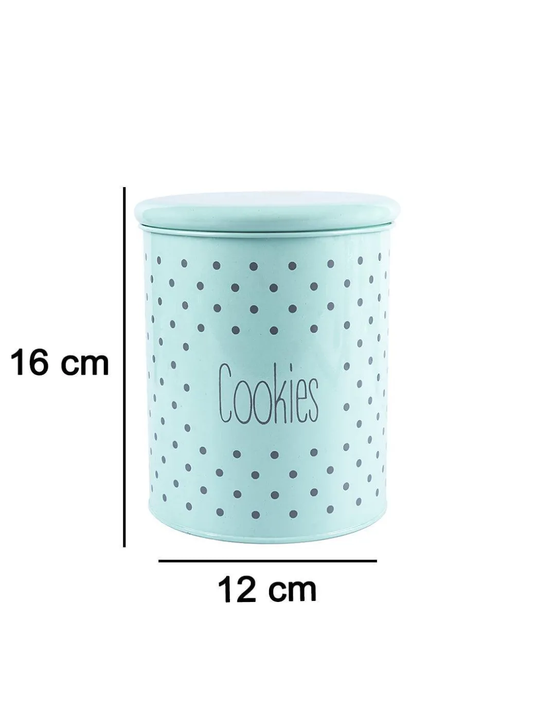 Cookies Jar With Lid - (Green, 1700mL)