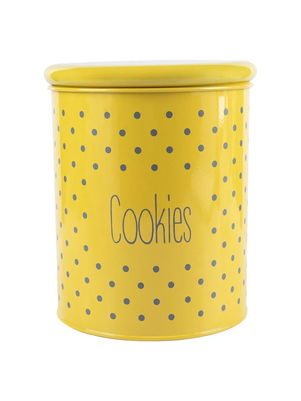 Cookies Jar With Lid - (Yellow, 1700mL)