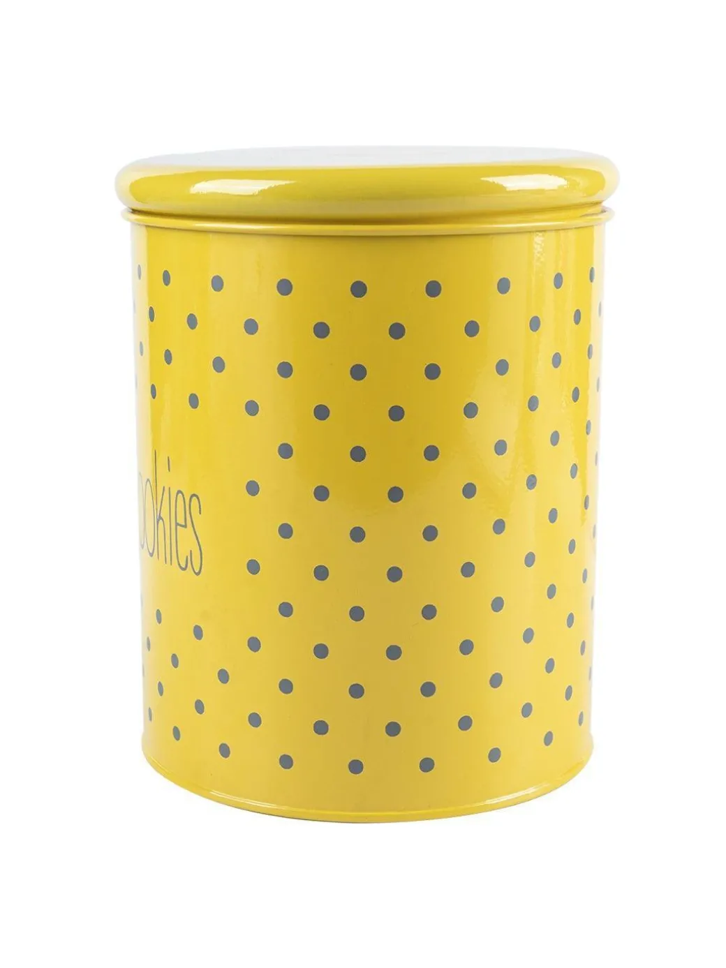 Cookies Jar With Lid - (Yellow, 1700mL)